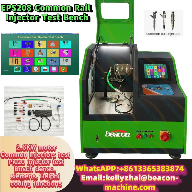 

EPS208 Upgrade Multifunction Diesel Common Rail Injector Tester test Bench Eps 208