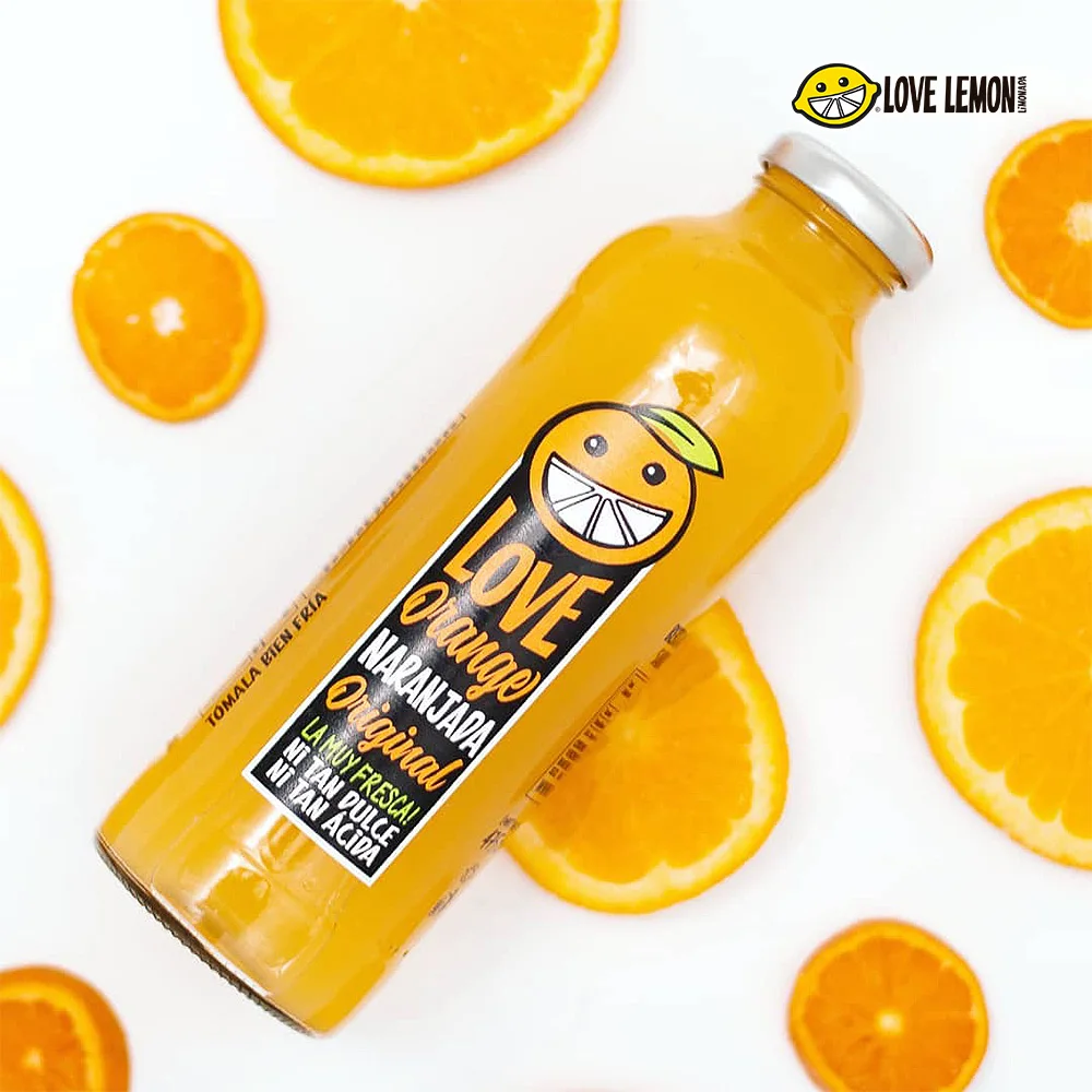 Love natural nectar orange Ade 475ml x 12 mouth