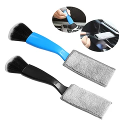 TOFAR cepillo para detalles de coche, herramienta de barrido de polvo para Interior, salida de aire acondicionado, tablero de instrumentos, teclado, accesorios para automóviles