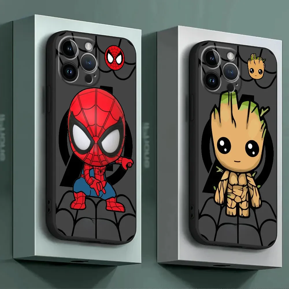 Marvel-Coque blindée en silicone, compatible avec Google Pixel 6 Pro 7 Pro 6a 7a 8 Pro