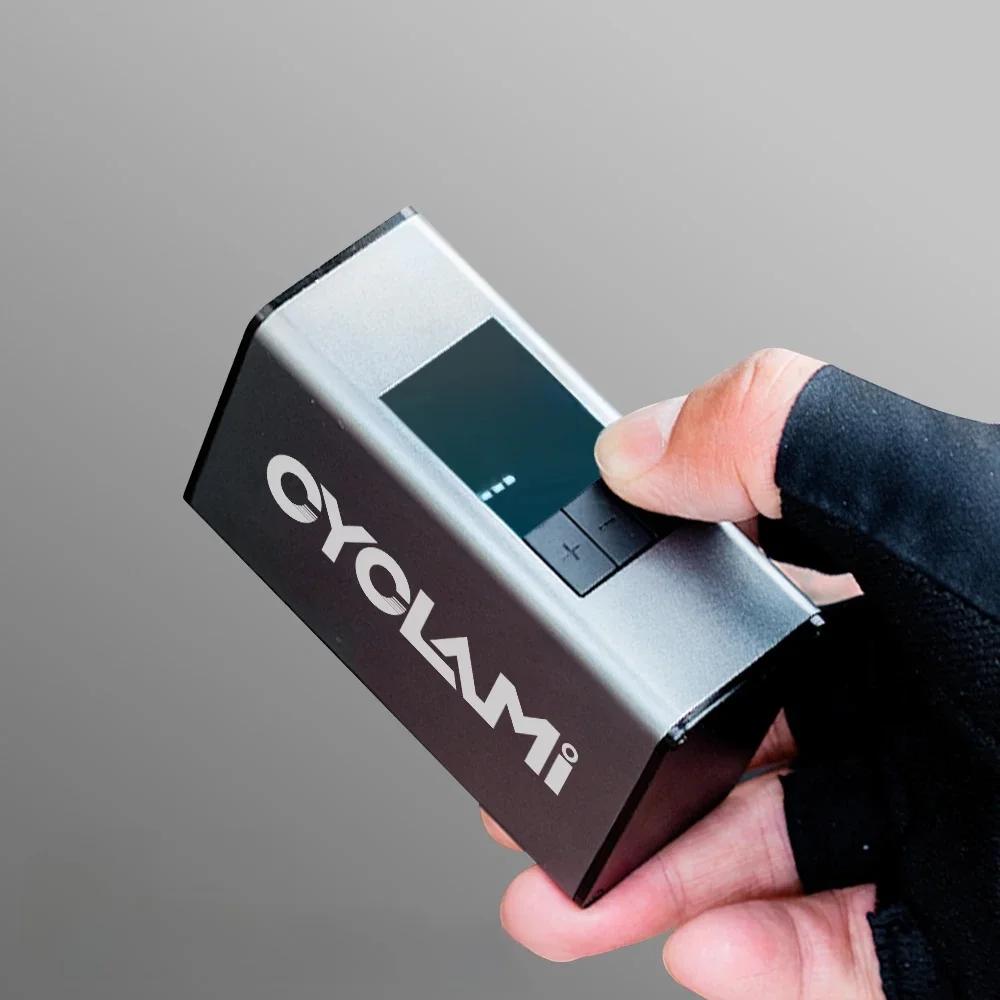 AliExpress Aluminum Alloy 150 PSI Electric Pump Portable Bike Air Rechargeable Tire Inflator Schrader Presta Valve Silver CYCLAMI A3 MAX