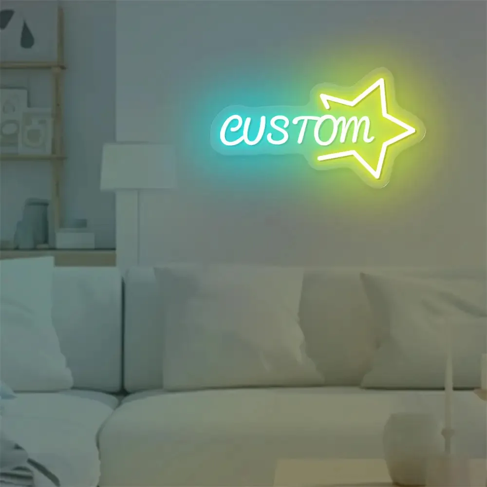 Custom Neon Sign with Text, Door/Wall Decor for Home/Bar/Shop, Gift for Birthday/Anniversaries/Holiday, Modern Decor, Room Decor