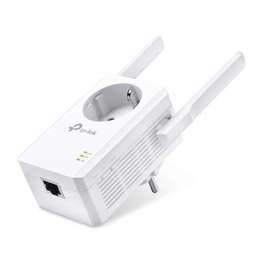 TP-Link TL-WA860RE Range Extender, 300 Mbps N Wireless Plug Socket Dual Antenna Range Extender