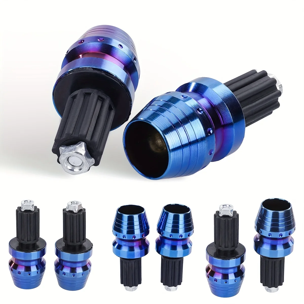 

CNC aluminum alloy motorcycle handlebar end plug, suitable for Honda Yamaha anti-collision and anti-fall plug