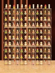 6/12 Grids Action Figures Storage Box Dolls Display Cabinet Acrylic blind Box Showcase Collectible Model Crafts Toy Organizer