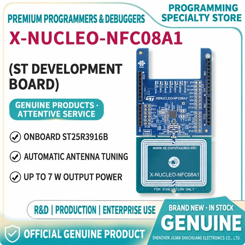 for STMicroelectronics X-NUCLEO-NFC08A1 NFC Expansion Board Evaluation Board