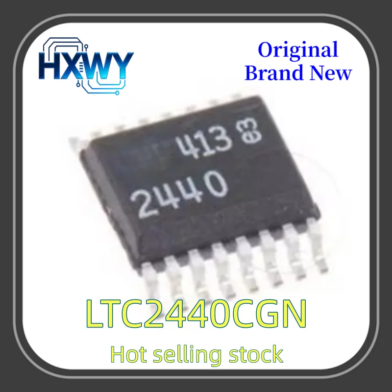 (1/5 Pieces) LTC2440CGN 2440CG SSOP-16 24 Bit Analog To Digital Converter Factory Wholesale Cheap IC Chip Fast Shipping