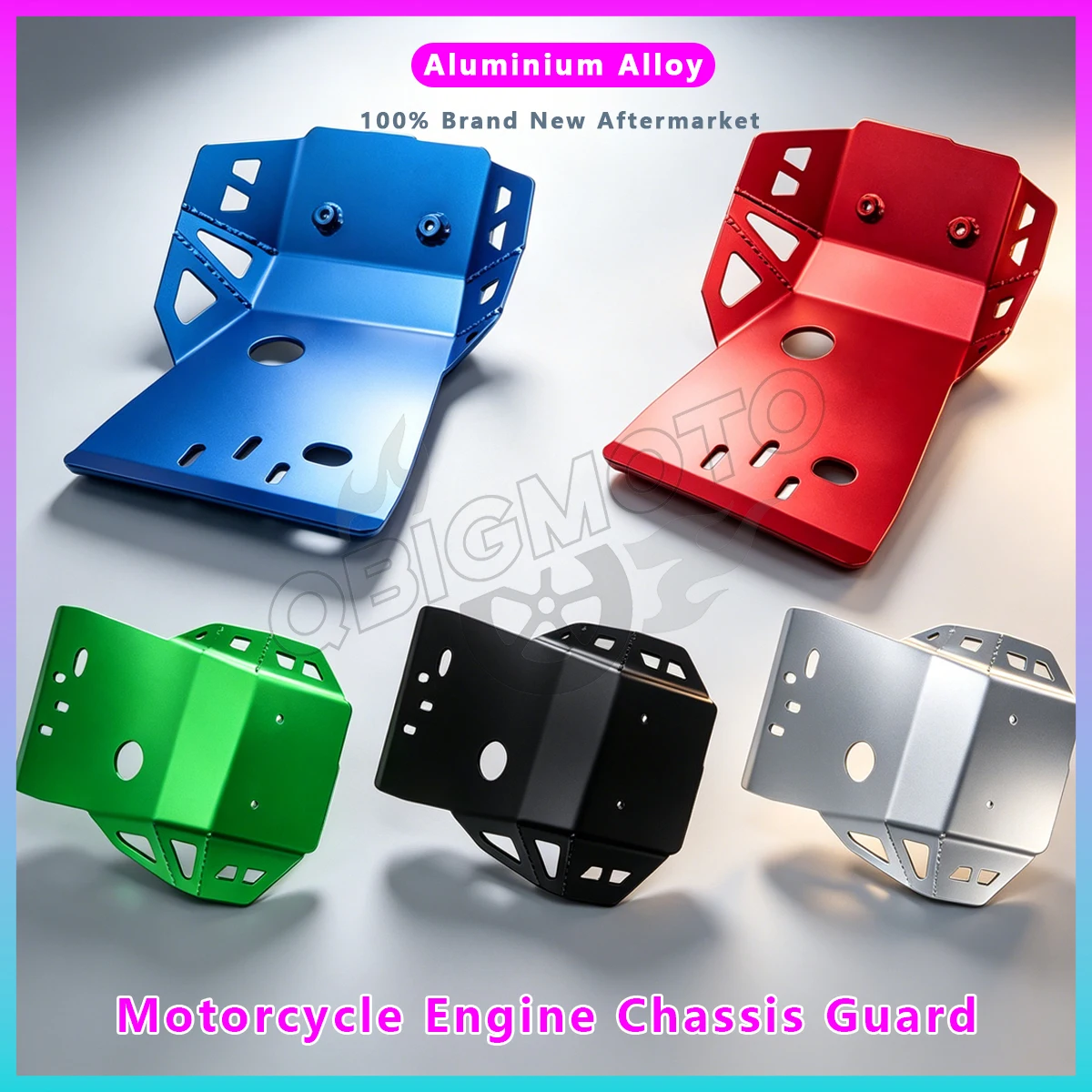 KLX230 2023 Motorcycle Engine Chassis Guard For Kawasaki KLX 230 2022 2021 2020 CNC Sump Skid Plate anti-flower Protection Cover