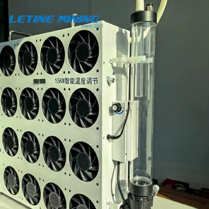 15KW Radiator Hydro Cooling with Antminer S23 S21E XP 860T Bitdeer A3 Pro A2 Pro Whatsminer M63S M63S++ 15KW Radiator