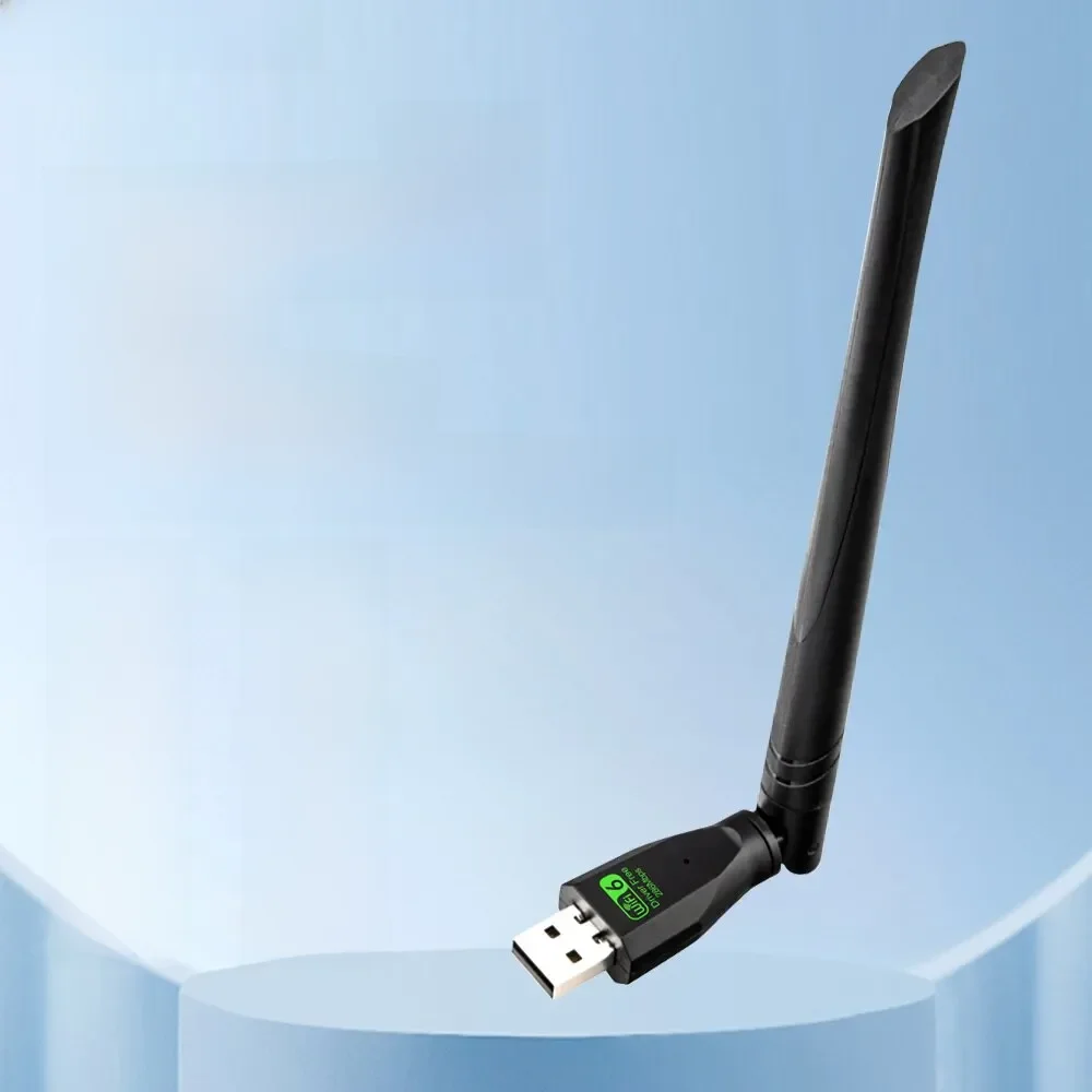 FENVI-AX286 Adaptador USB para Laptop, Dongle WiFi, Placa de rede, Recepção de Sinal, 2.4GHz,