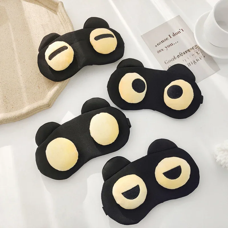 Cartoon Sleep Eye Mask Cute Funny Anime Eye Cover Sleeping Mask Kids Eye Shade Band Blindfolds Sleep Aids Travel Rest Eyepatch — zdjęcie 2