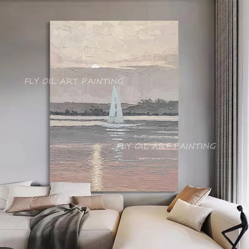 

Large Size 100% Handpainted high quality landscape picture Oil Painting Porch Aisle For Living Room as a gift unframe