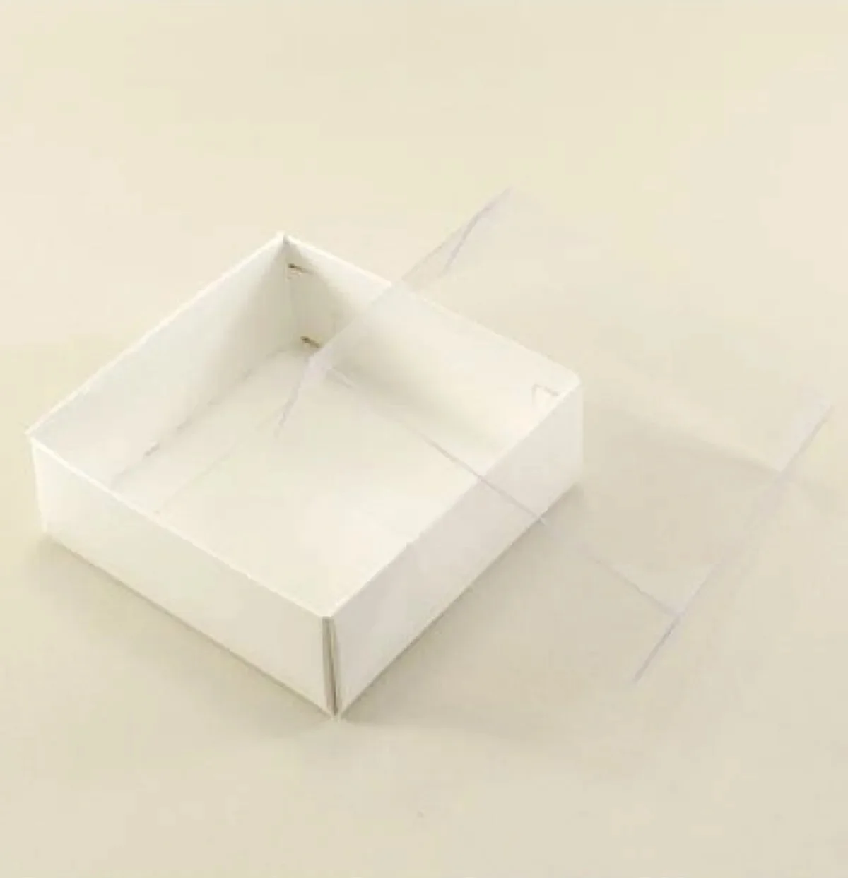 Chic Kraft Gift Boxes - Sustainable, Stylish Packaging for Unique and Personalized Gifts Transparent Lid Christmas Wedding Candy