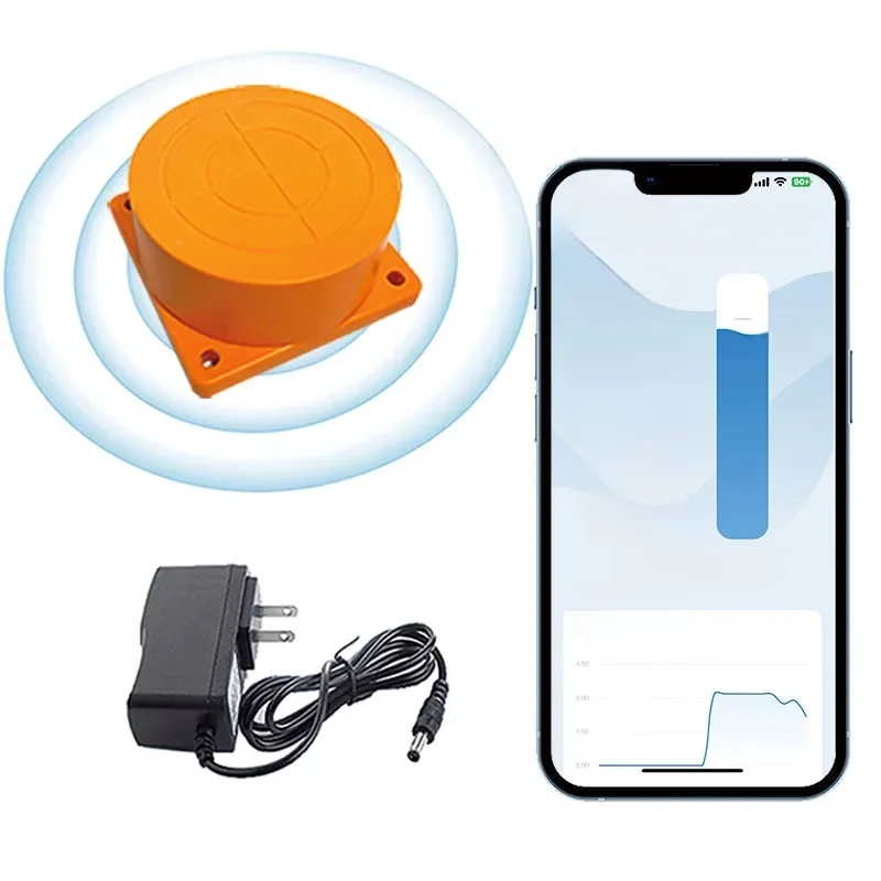 Morayelec ME201W Water Tank Alarm Detection Smartphone Long Distance Check Alarm System Controller Water Level Monitor