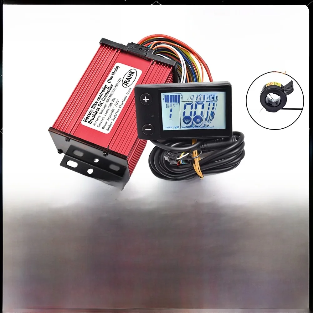 AliExpress JRAHK Electric Bike Kit 72V 600w Controller 36V 500W Electric Scooter Controller 60V 1000W Controller 48V 26A Electric Moto
