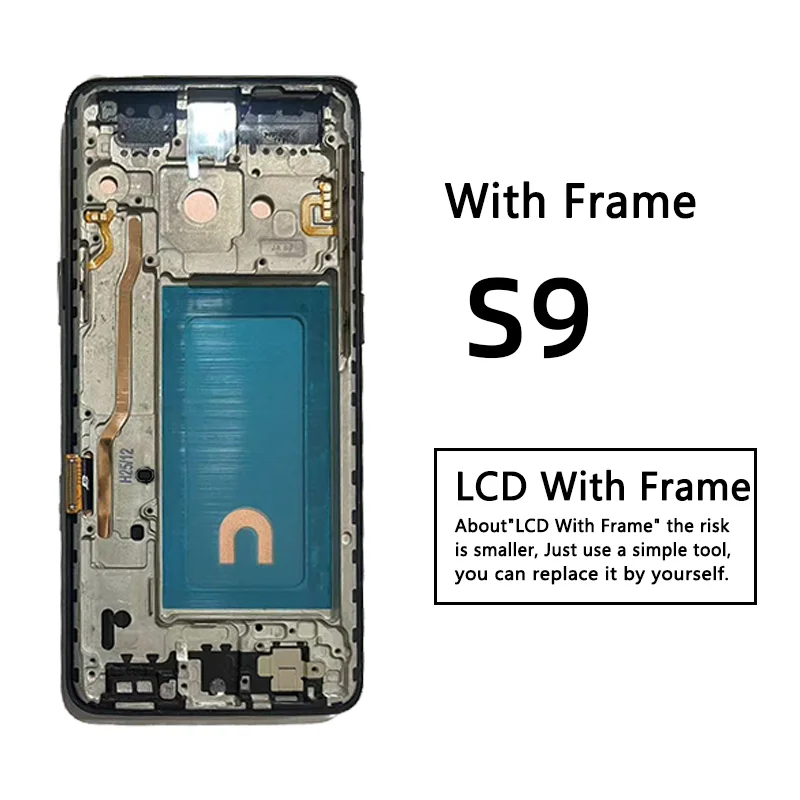 Wyświetlacz TFT do Samsunga S9 LCD Ekran Dotykowy Digitizer + Ramka do Samsunga G960 G9600 G960F Wymiana LCD — zdjęcie produktu 3