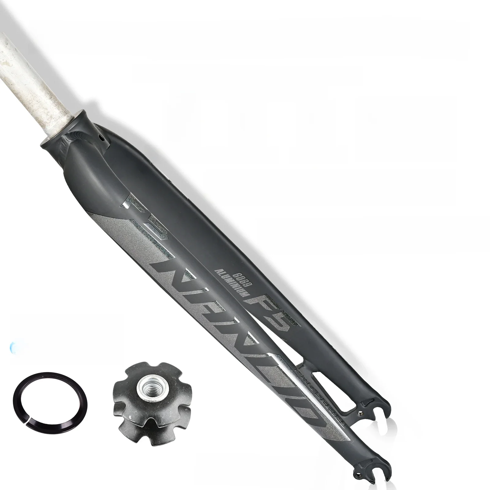 AliExpress NANLIO NanLio MTB Hard Fork Bicycle Suspension Aluminum alloy 26/27.5/29inch Universal Mountain Bike Fork Straight Cone 28.6mm A-pillar