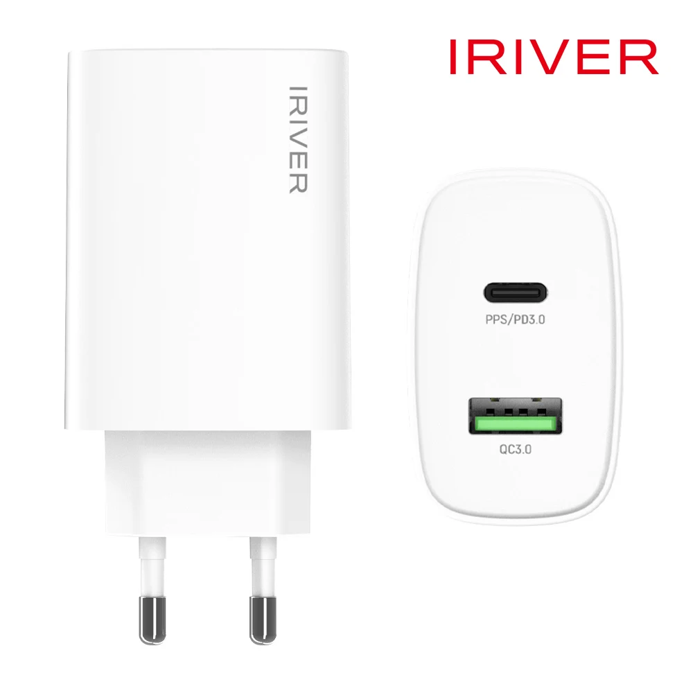 IRIVER fast charger 38W adapter PD TYPE-C super fast charging