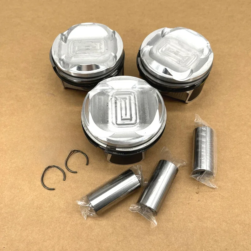 Hochwertige Motorkolbenbaugruppe für 3-Zylinder 1200ccm Motor, neue Innenteile für Peugeot 2008 208 308 408 Citroen C4 C3