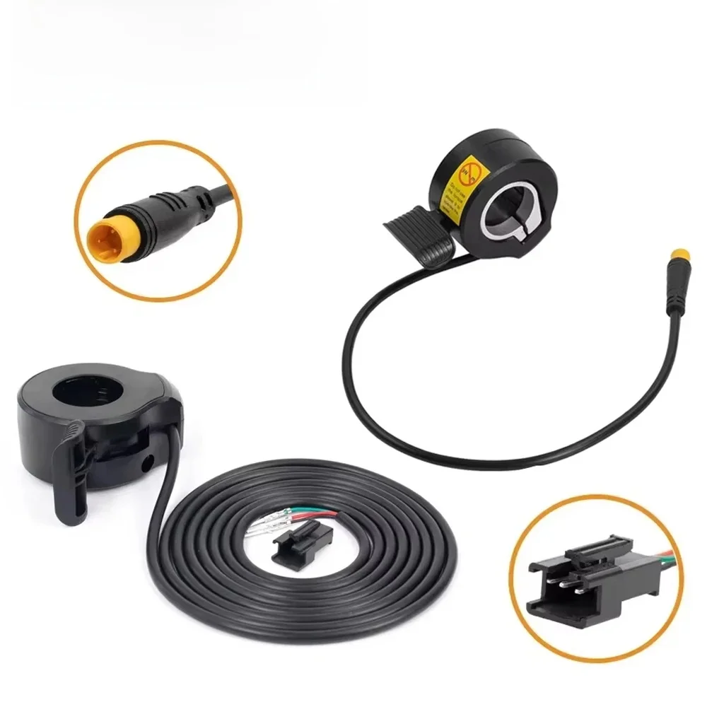 AliExpress 130X Thumb Throttle Accelerator 3 Pin 12V-72V Waterproof Speed Control Paddle Throttles Grip Throttles for Electric Bike Parts