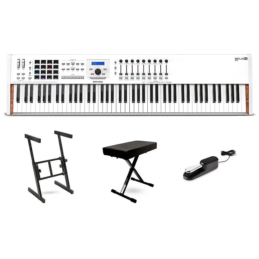 KeyLabs 88 MkII Keyboard Contrmat�rielle Essentials Bundle, Nouvelle version