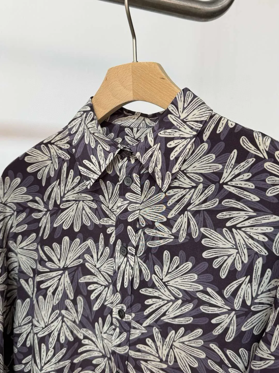 Tropical breeze silk shirt