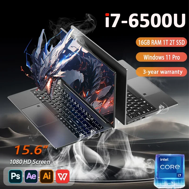 Portátil 15.6 Windows 11 Pro i7 16GB 1TB SSD