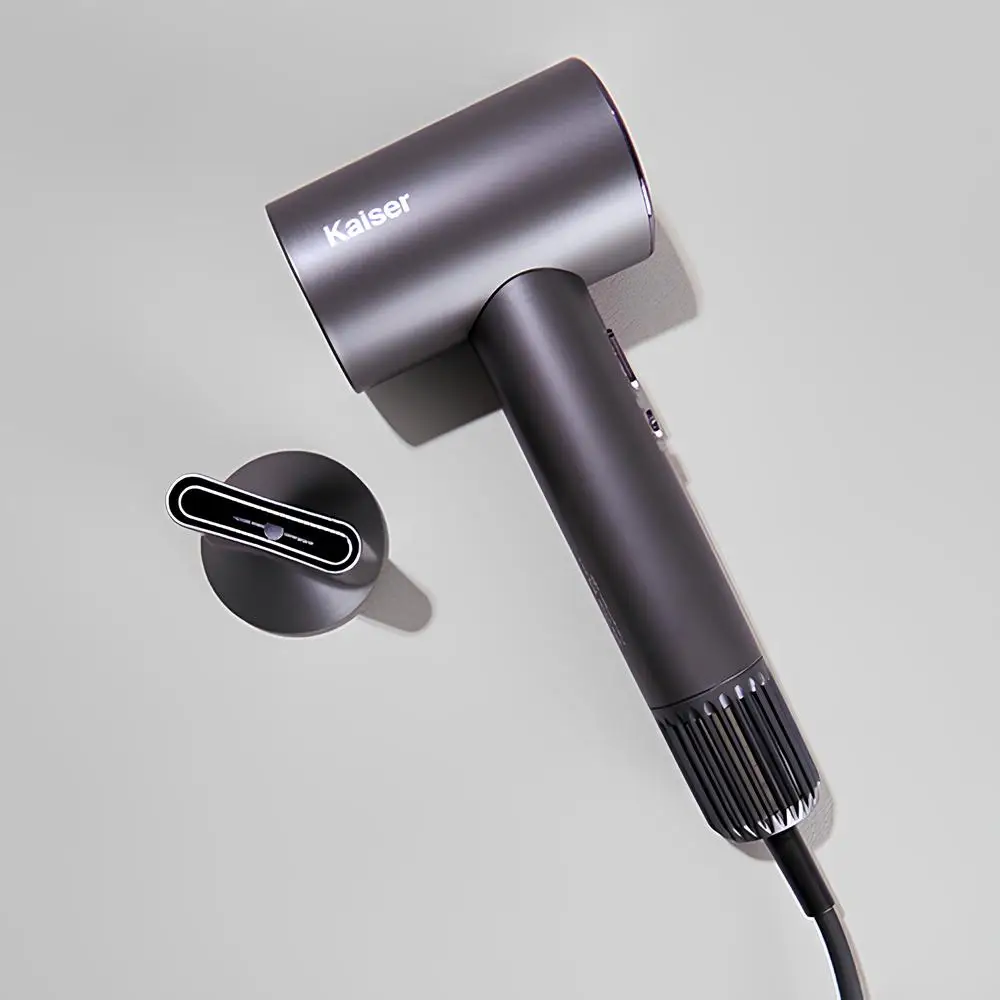 [شحن في نفس اليوم] مجفف شعر أنيون فائق السرعة من Kayseal لمدة 3 دقائق مع وظيفة تنظيف الفلتر، وفوهة مغناطيسية وحامل متضمن