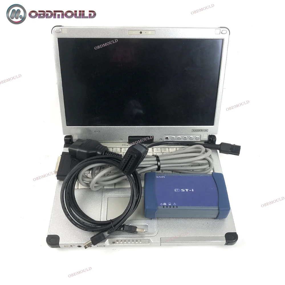 

Для ноутбука Kubota Denso DST-i + CFC2 диагностический кабельный инструмент Diagmaster PYTHON диагностический инструмент интерфейса