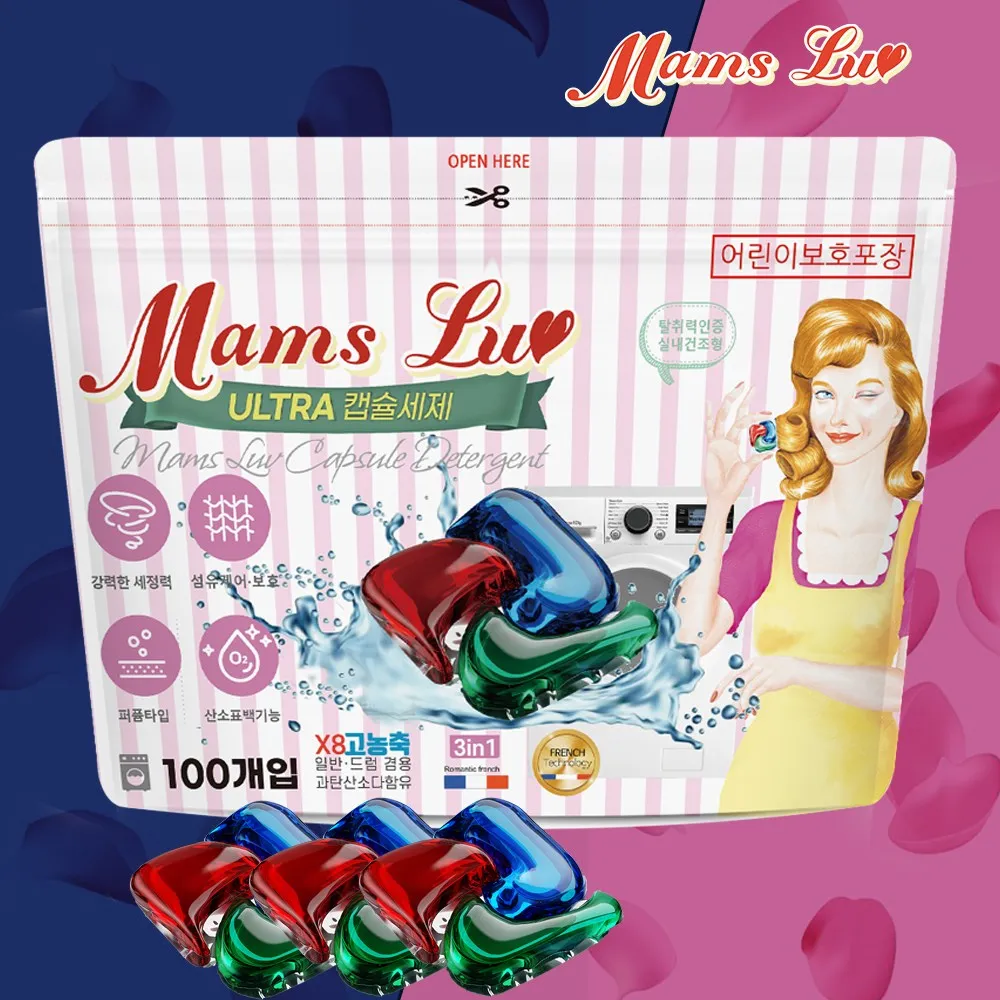 Mamsluv Ultra Parfum Capsule Detergent Pouch Type 16g