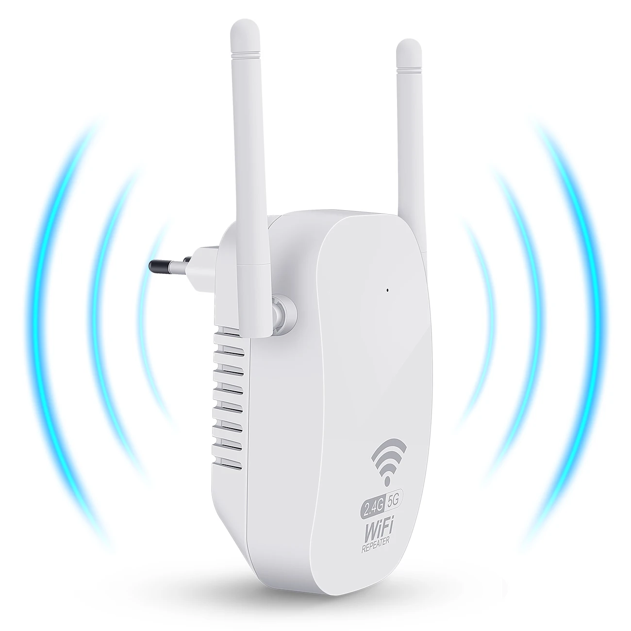 WLAN-Repeater Router 5G WLAN-Erweiterung Verstärker 2,4GHz 5,8GHz WLAN-Signalverstärker 1200Mbps WLAN-Spreizer