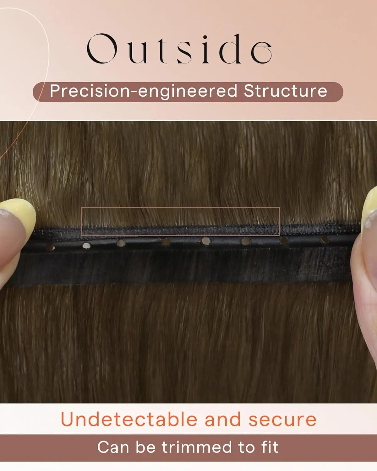 VeSunny فراشة وصلات شعر شعر بشري حقيقي Balayage عبقرية لحمة وصلات شعر غير مرئية مستقيم مايكرو حبة شعر ريمي #4