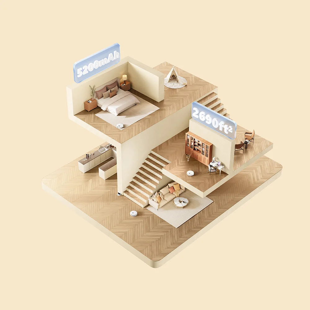 [한국버전 무상1년 국내A/S ]Dreame 드리미 D9 Max 2in1 로봇청소기,4000Pa 흡입력,넓은 공간 고효율 청소,주행성능 뛰어남