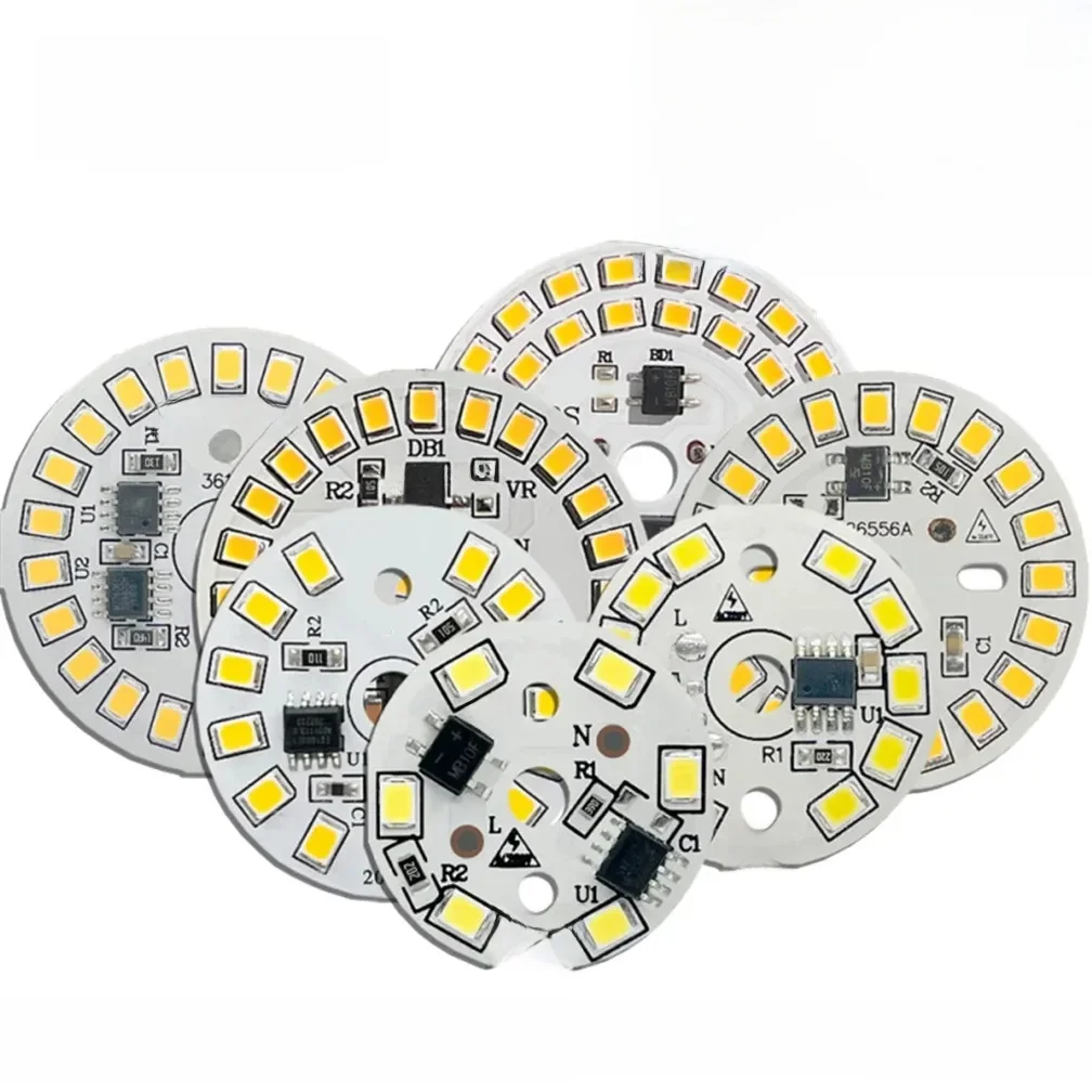 SeeMpp LED Chip do żarówki 3W 5W 7W 9W 12W 15W 18W LED Okrągłe żarówki Chipsy Koraliki świetlne AC 220V-240V Oświetlenie Reflektor Żarówka Chip — zdjęcie 2
