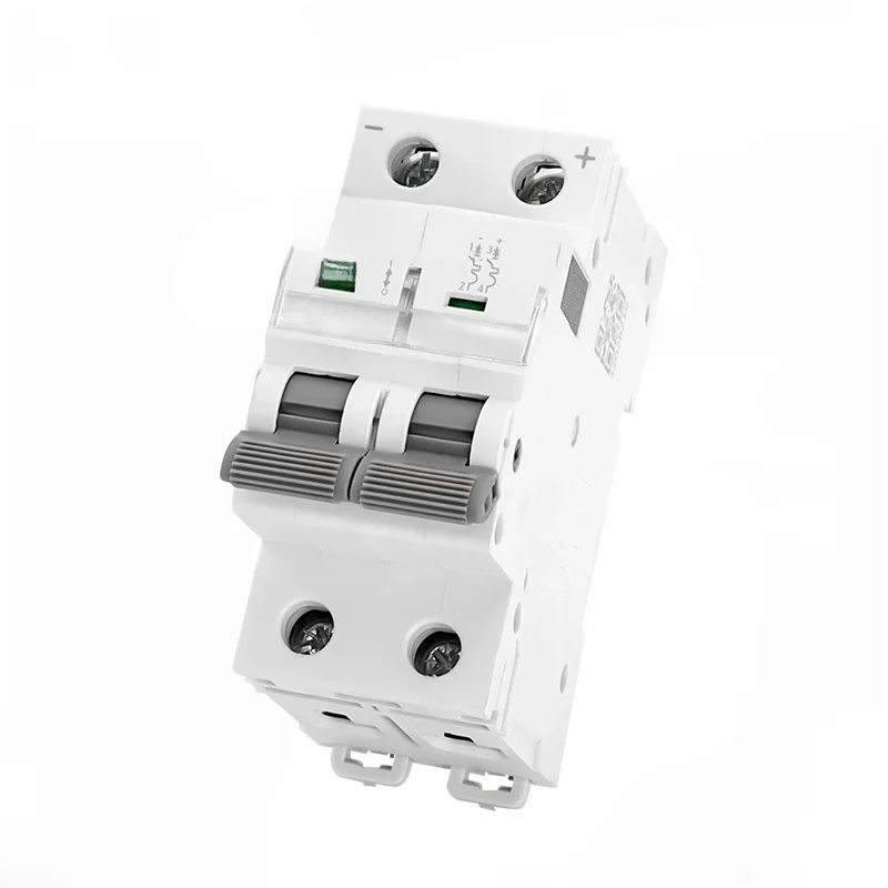 GEYA Din Rail DC MCB 6KA 2P 500V Mini wyłącznik automatyczny DC 6A 10A 16A 20A 25A 32A 40A 50A 63A Solar DC Breaker — zdjęcie 2