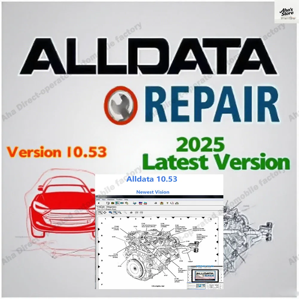 

Car Diagnostic Software Alldata 10.53 obd2 scanner provides alldata technical support for cars and trucks with wiring diagrams