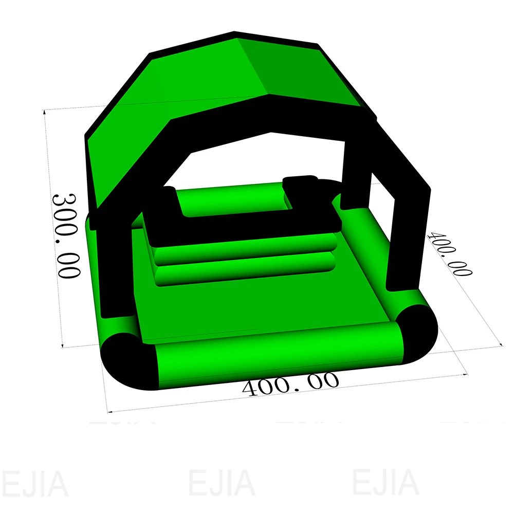 Commerciële PVC Achtertuin Opblaasbare Zwembad Bar Draagbare 13FT/4m Opblaasbare Pub Huis Opblazen Zwembad Bar voor Outdoor Party Event