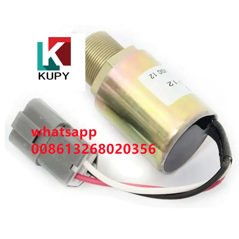 

KUPY High quality Replacement diesel engine spare parts 30A87-10400 fuel stop solenoid for Mitsubishi S3L2-61SD