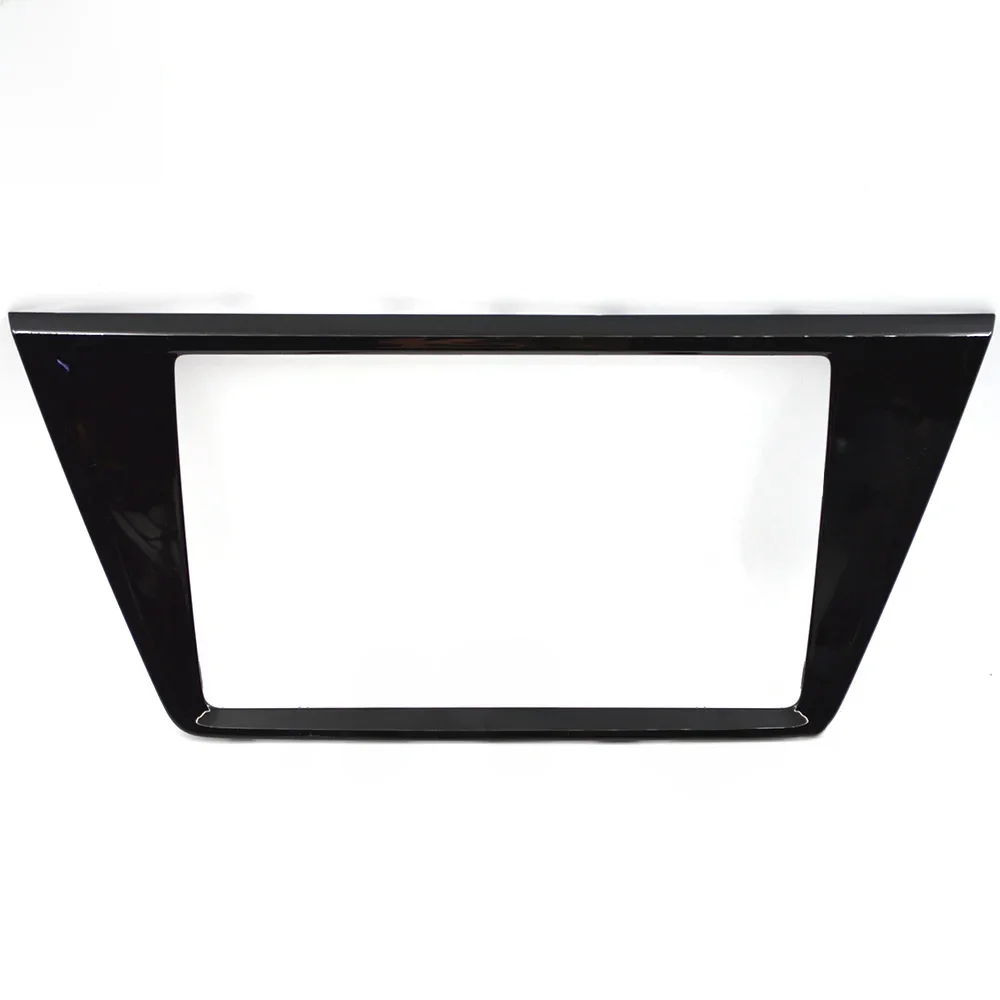 Für VW Touran 5T Original 8 Zoll Lackiert Klavier Schwarz Radio Hauptbildschirm Dekorativer Rahmen 5TD 858 069 G 5TD 858069 G