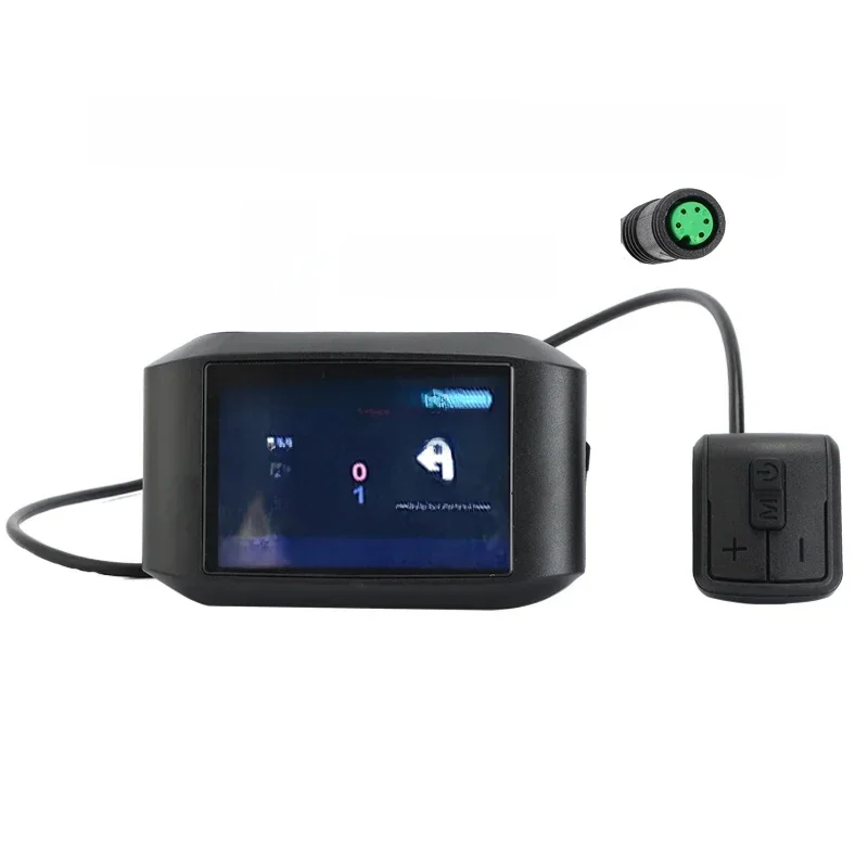 750C LCD-scherm voor Bafang BBS01 BBS02 BBSHD Mid-Motor EBike Snelheidsmeter Bedieningspaneel (Bluetooth-functie optioneel) - afbeelding 2