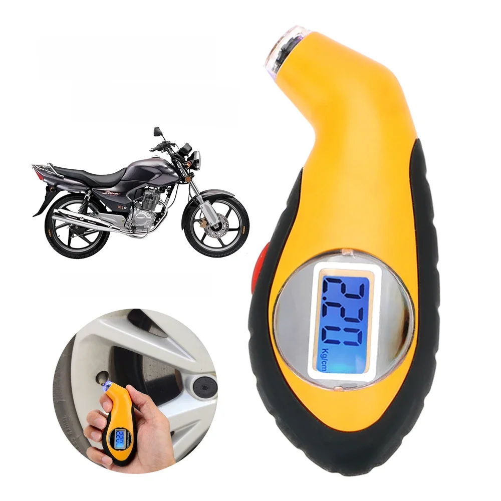 AliExpress 150Psi Tester Motorcycle Tire Gauge Pressure Monitor Manometer Digital Bike Tyre Test Meter Tool Car