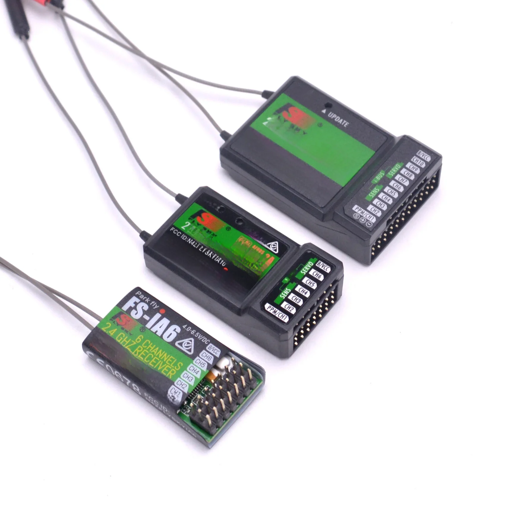 FlySky FS-IA10B IA6B X6B FS-A8S IA6 ontvanger ontvanger voor i6 i10 CT6B T6 TH9x transmisor de Control remoto partes - afbeelding 2
