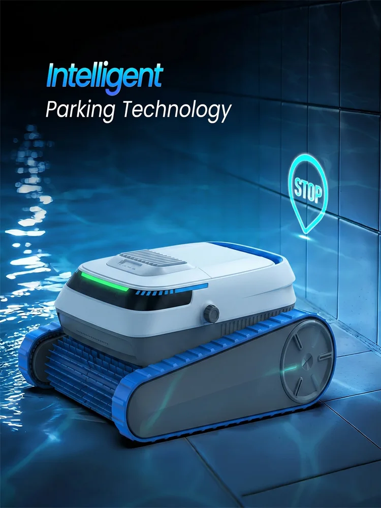 AIRROBO PC20 Intelligenter Poolreinigungsroboter, Smartphone-App-Fernbedienung, 45000Pa Saugkraft, Selbstparkfunktion für Pools bis zu 1800 Quadratfuß.