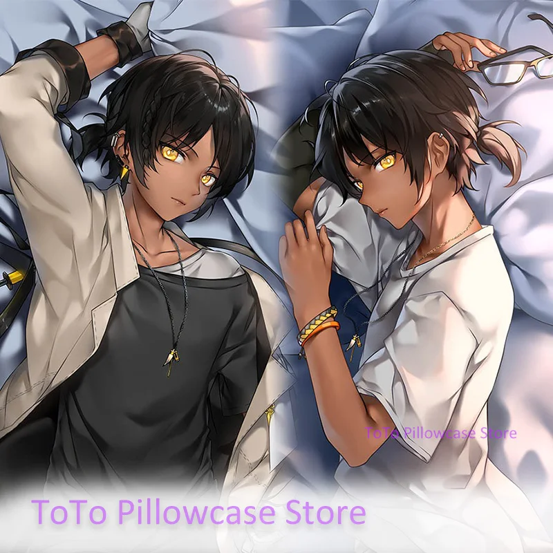 Dakimakura Thorns Arknights Shota كيس وسادة للجسم أنيمي بالحجم الطبيعي 2WAY وسادة المعانقة غطاء الوسادة