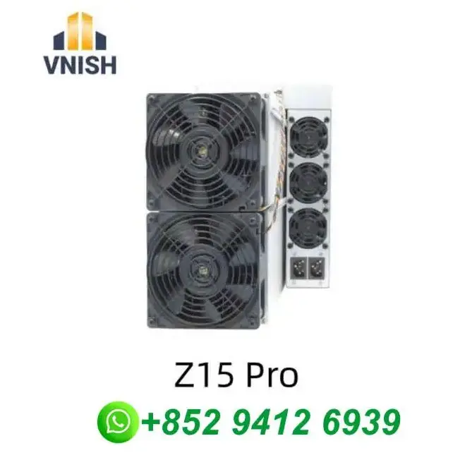 

Buy 3 get 2 free High Profit Zcash Miner Z15 Pro 840KSol 3.3J/KSol Reliable ASIC