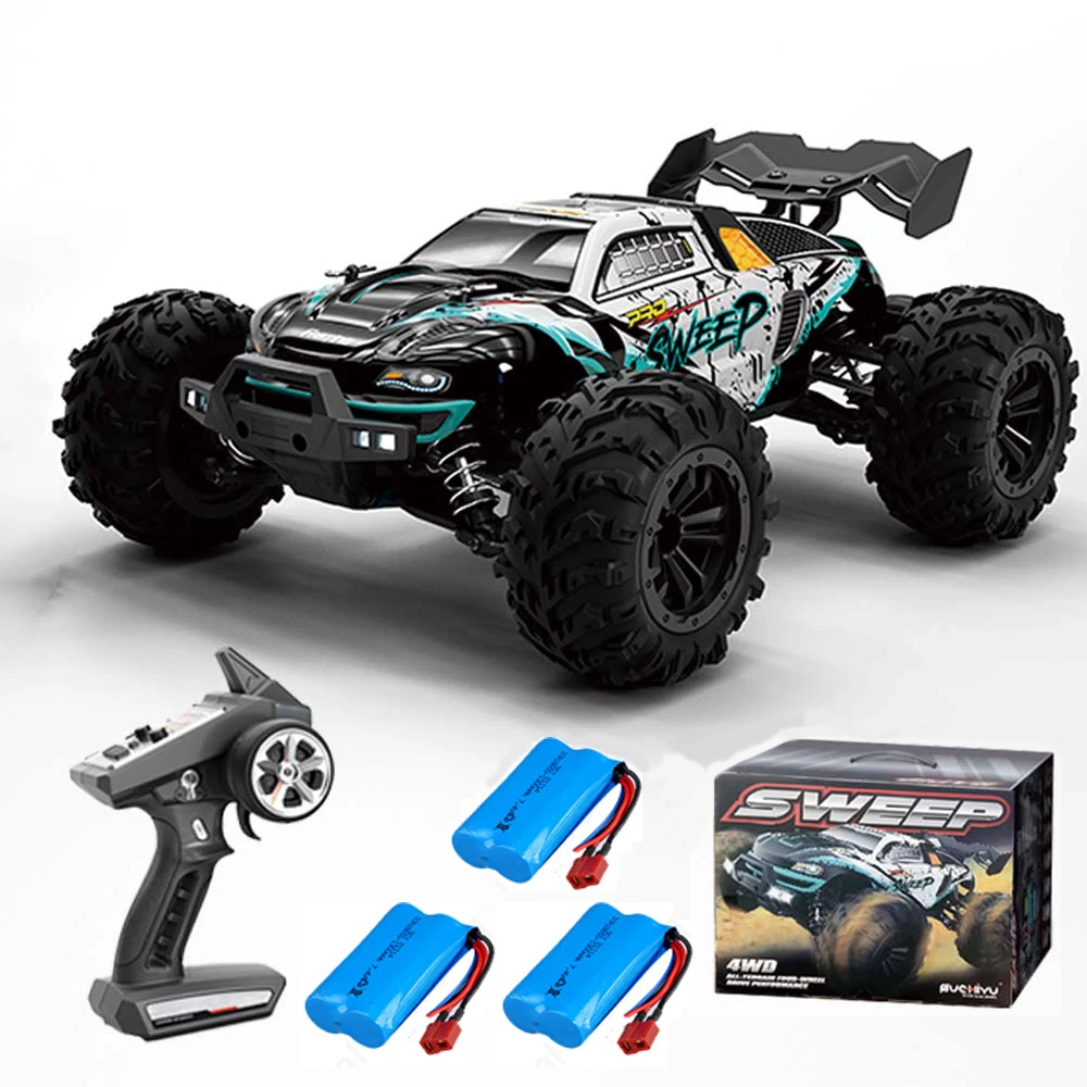 Teeggi 16102 PRO Hochgeschwindigkeits-RC-Auto, 70 km/h, Allradantrieb, Offroad, Drift, professionelles Rennauto, 16101 50 km/h, Monstertruck, Spielzeug, Geschenke