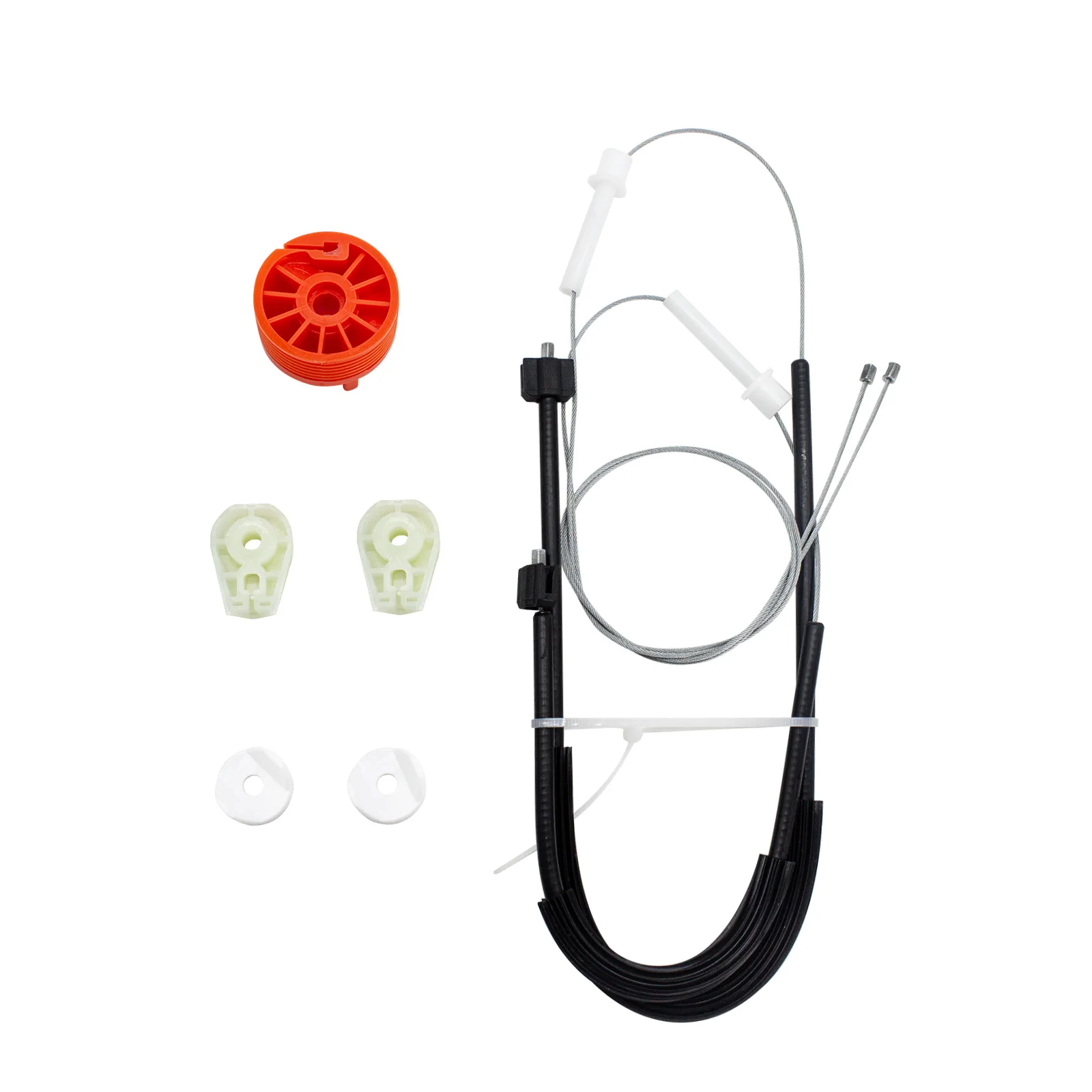 Window Lifter Repair Kit SET Rear Right for PEUGEOT 307 CC Convertible