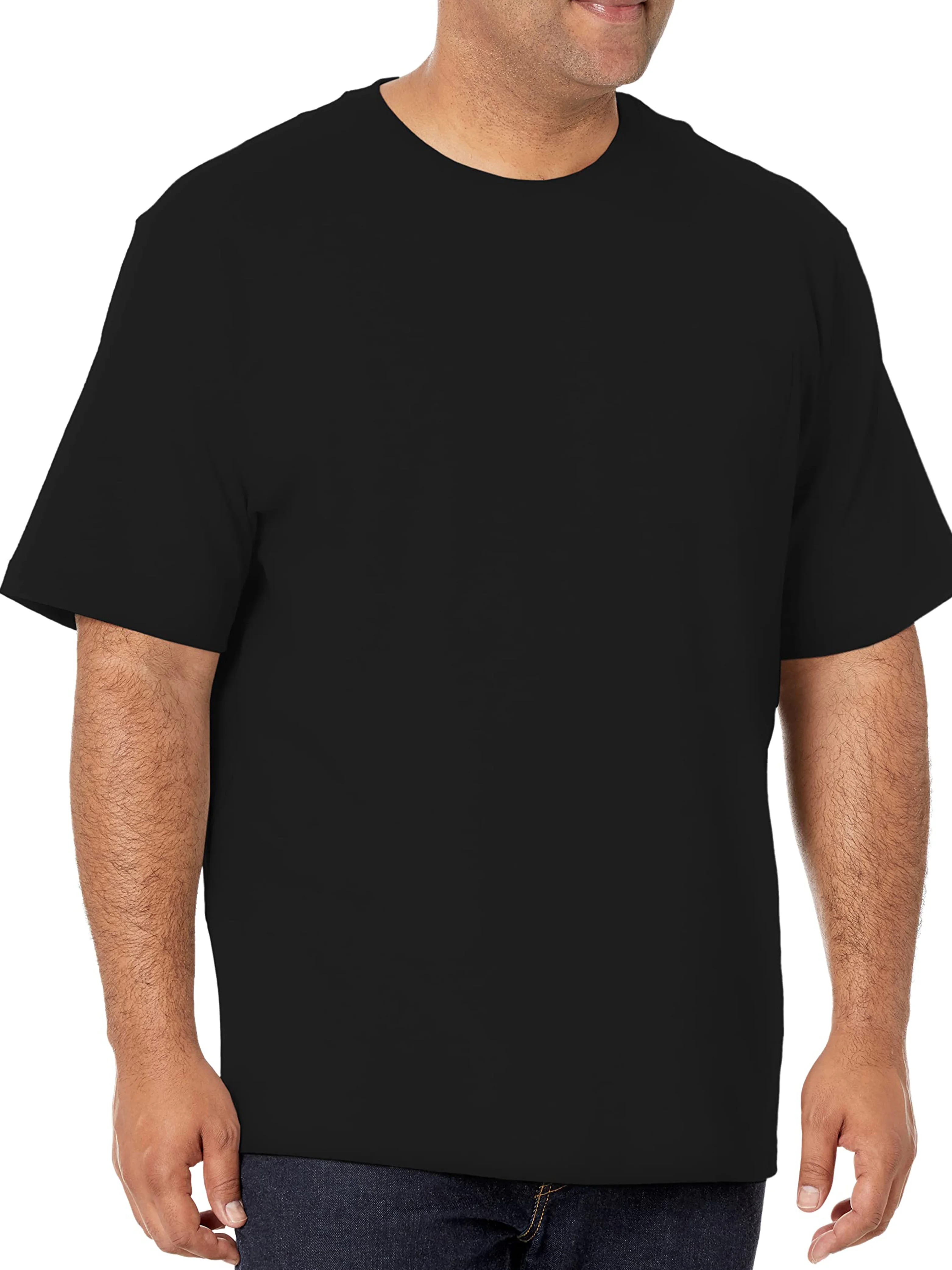 تي شيرت رجالي بتصميم مطبوع عليه Happy Thanksgiving، أسود بأكمام قصيرة ورقبة دائرية، 100% قطن #2