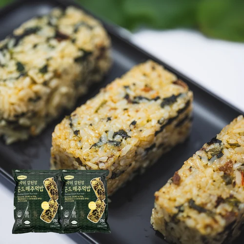 토박이마을 강된장 곤드레주먹밥 대용량 500g 2팩 