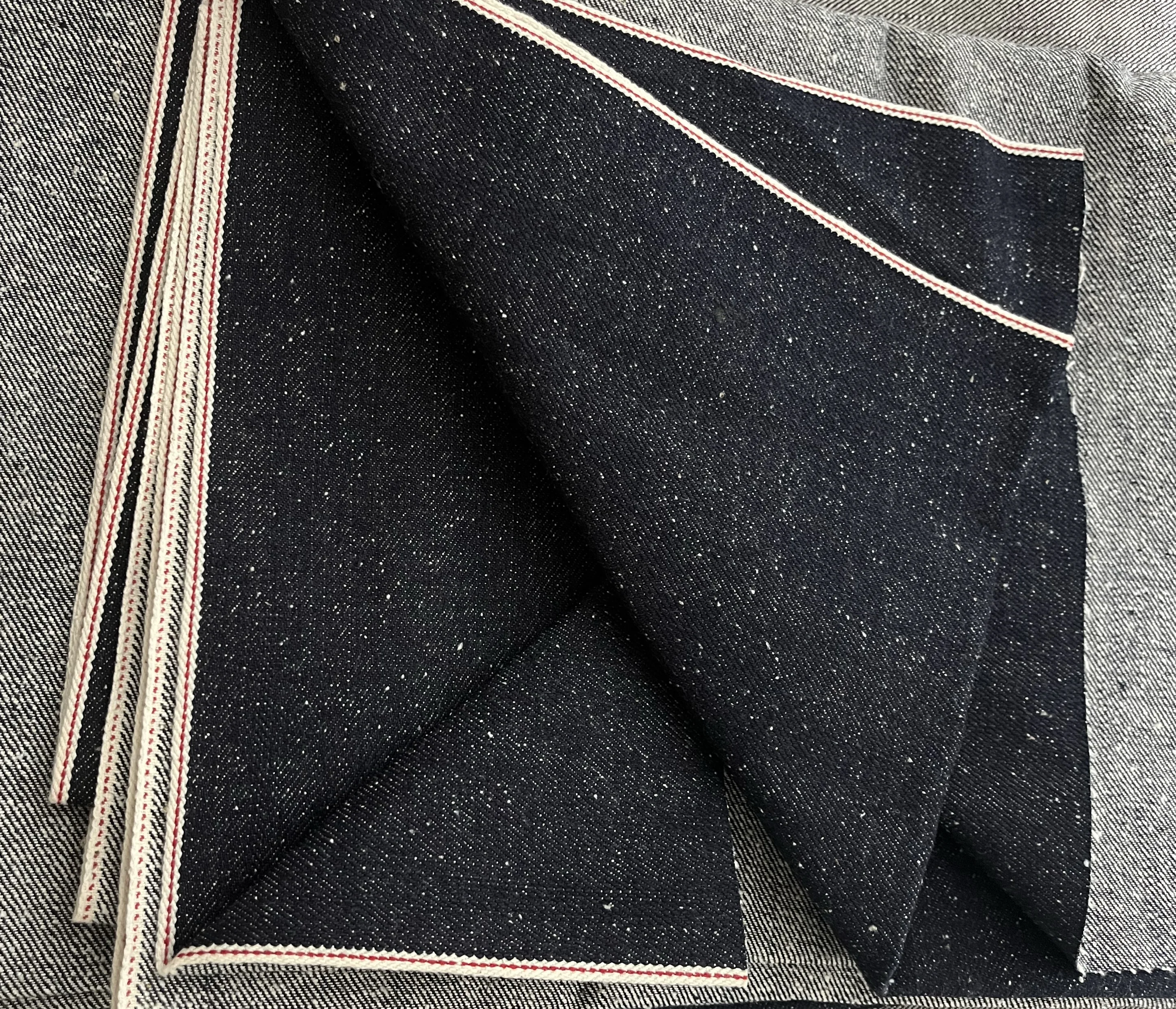 

15,6 унций джинсовая ткань Neppy Selvedge для ковбойской куртки Premium Selvadge джинсовая ткань темно-синие джинсы материал пальто W375939